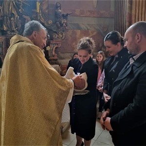 U Župi Belec krštena Magdalena, peto dijete obitelji Sambolić